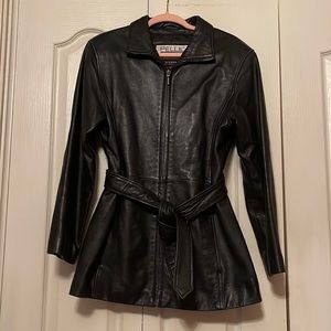 Pelle Studio Wilson’s Leather 90s Belted Jacket